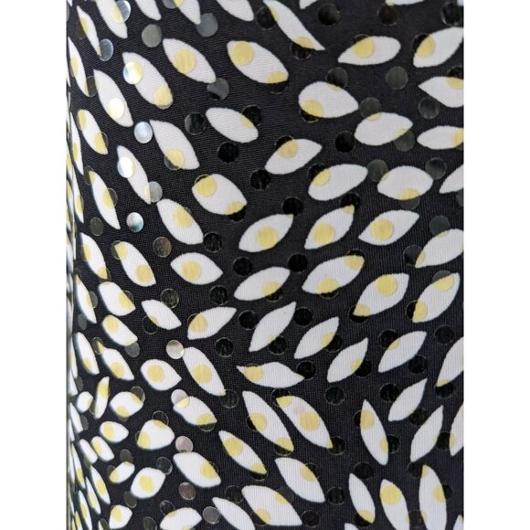 Vintage Sharagano Paris Women Shirt Dress Knit Glue-On Sequins Made In France M - Picture 5 of 10